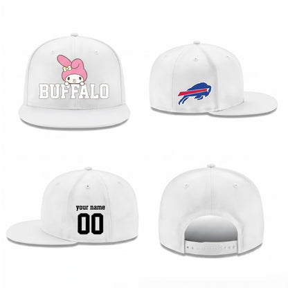 BUF x Pink Sanrio Friends Personalized Snapback Cap - Printed