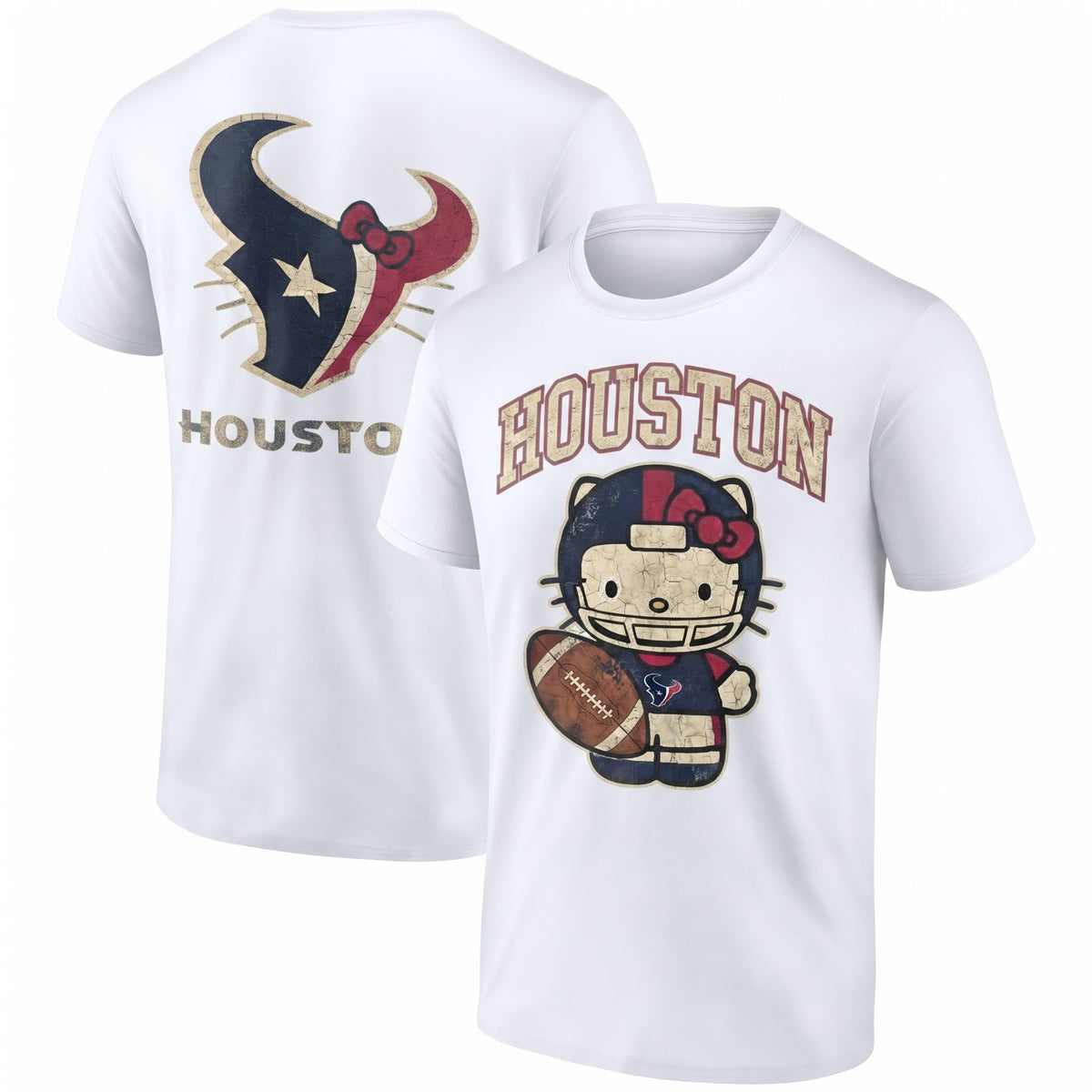HOU x Meow KT 2026 Edition Two Sides T-Shirt - Printed V4