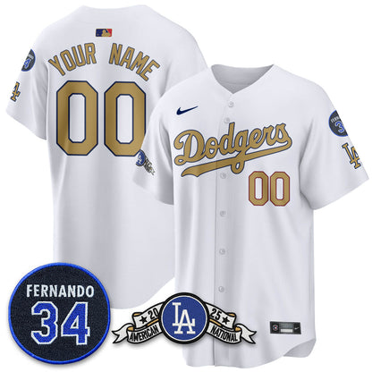 LAD 2025 National League Champions Custom Jersey - All Stitched