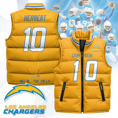 Los Angeles Chargers Unisex Puffer Vest