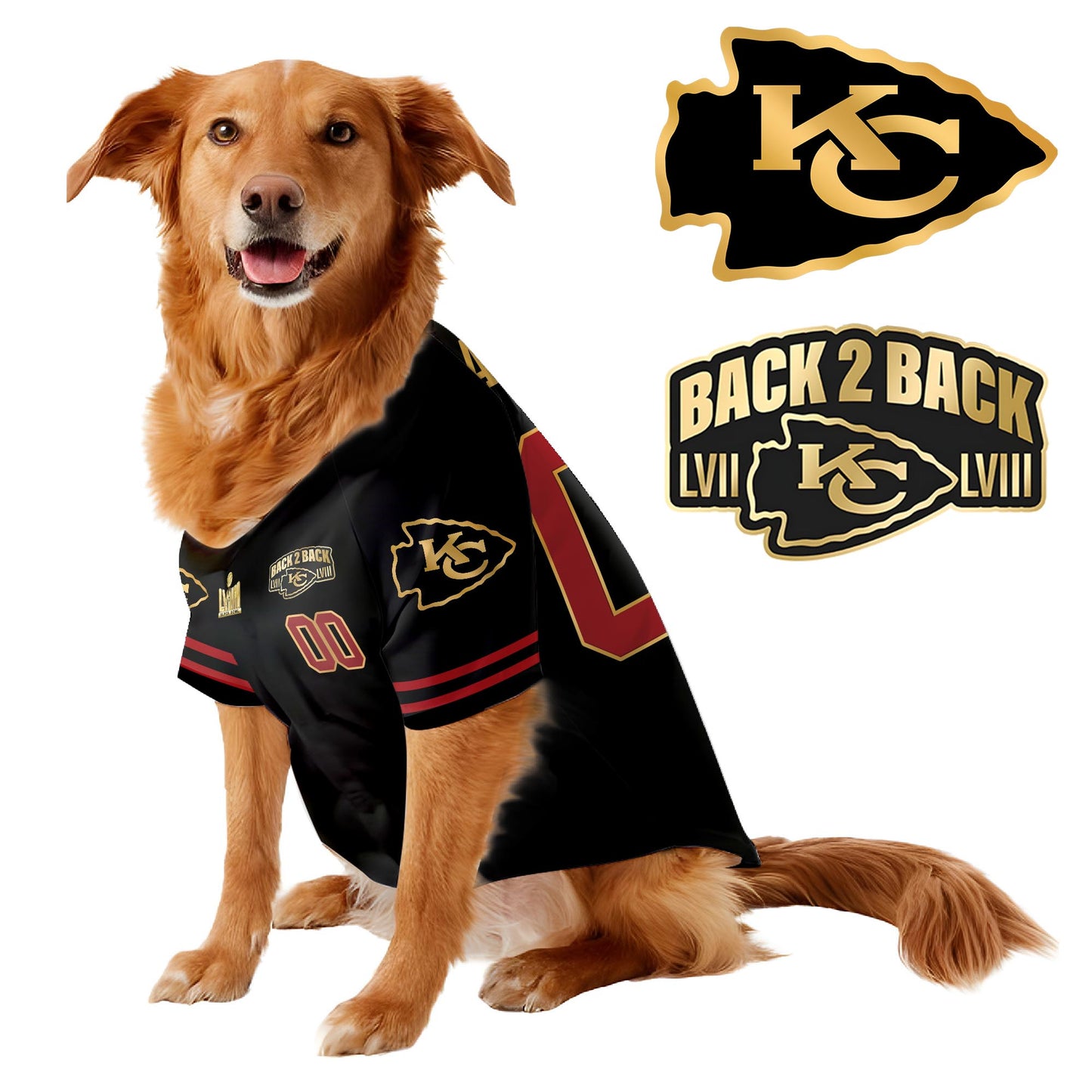 Chief Super Bowl Champions Pet Coat - Gifts for Pet Lovers