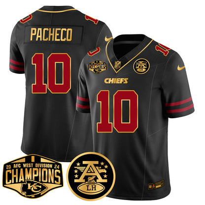 Chiefs 2024 AFC West Champions Jersey - All Stitched