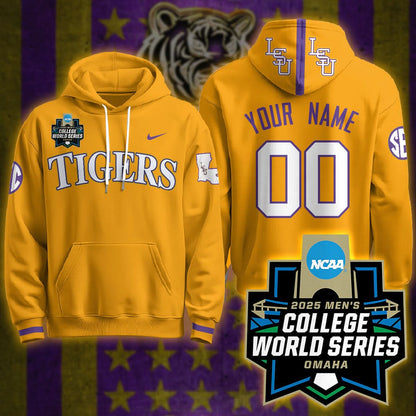 LSU Tigers 2025 World Series Limited Hoodie Personalized - All Stitched