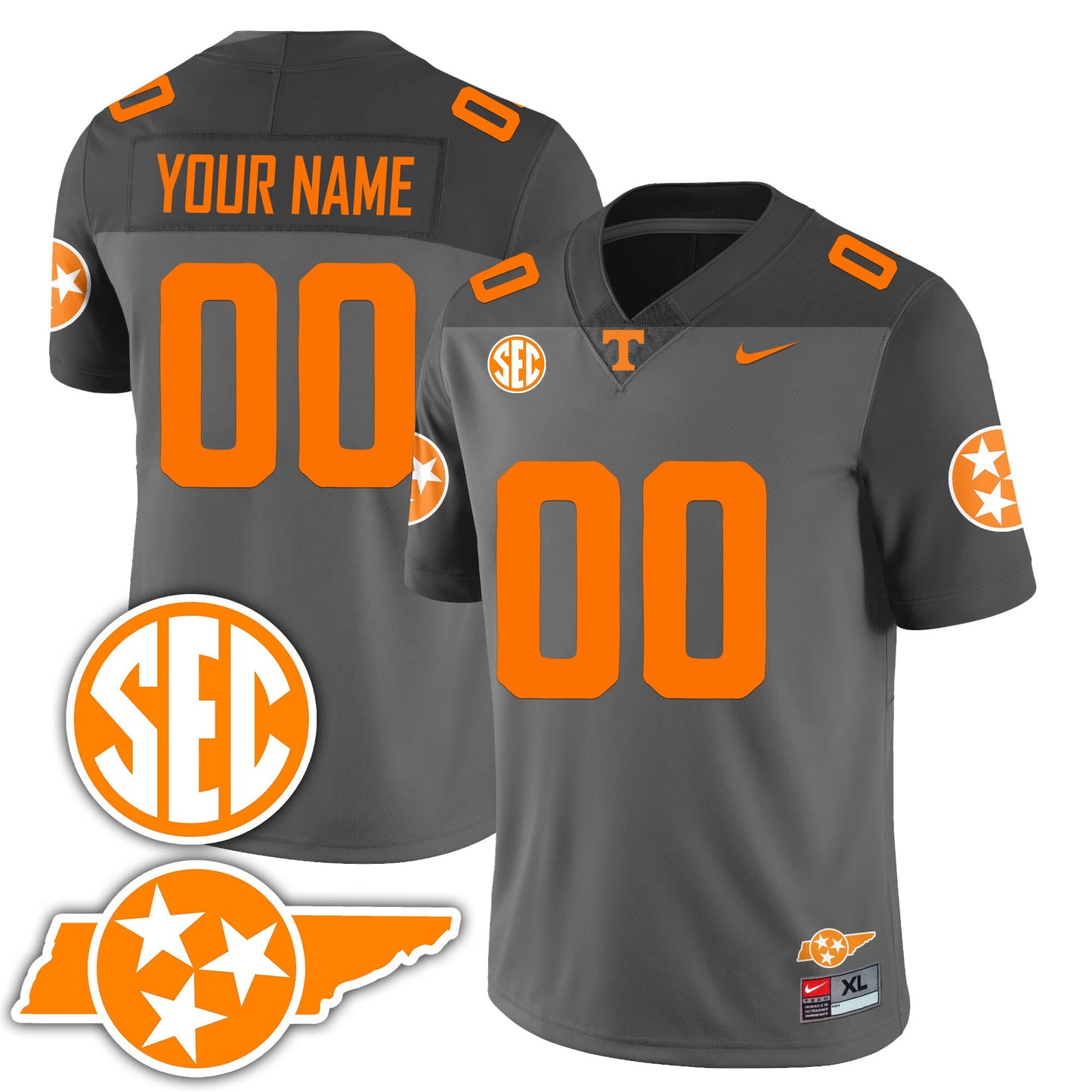 Tennessee Volunteers 2024 Football Vapor Limited Custom Jersey - All Stitched