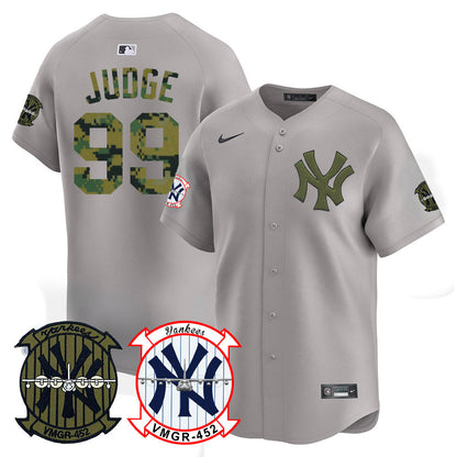 Yankees x USMC 2024 Vapor Premier Limited Jersey TLA - All Stitched