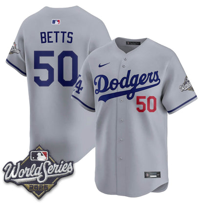 LAD 2025 World Series Jersey - All Stitched
