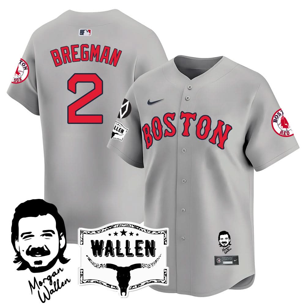 Boston Red Sox Morgan Wallen 2025 Jersey - All Stitched
