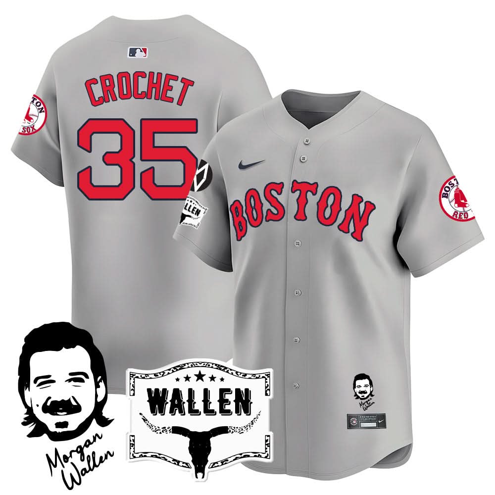 Boston Red Sox Morgan Wallen 2025 Jersey - All Stitched