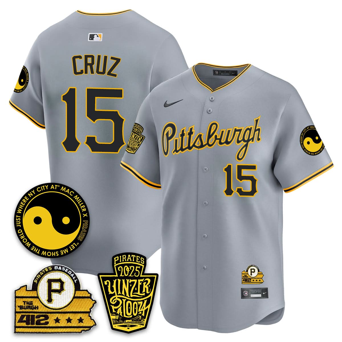 Pittsburgh Pirates Yinzerpalooza 2025 Limited Jersey - All Stitched