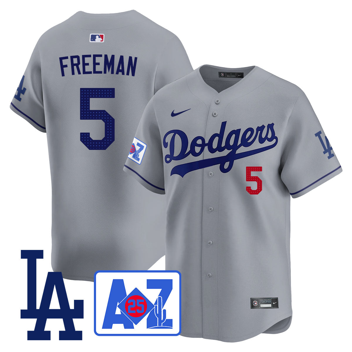 Los Angeles Dodgers 2025 Spring Training Jersey - All Stitched