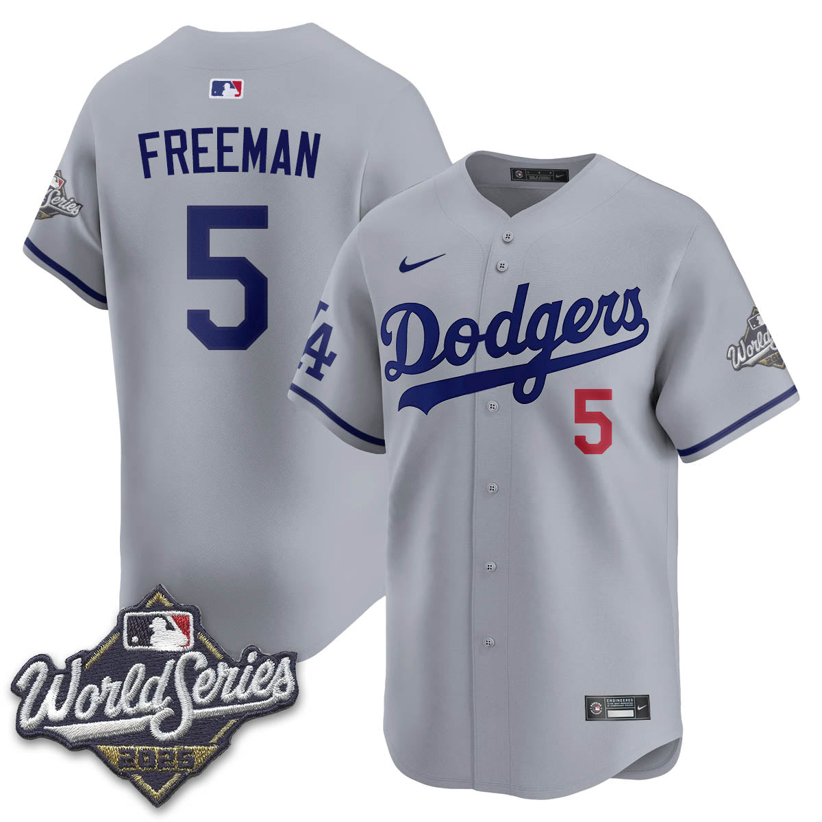 LAD 2025 World Series Jersey - All Stitched