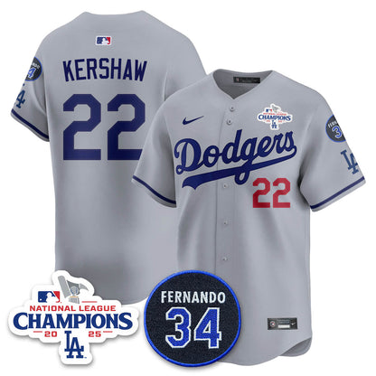 LAD 2025 NL Champions Jersey - All Stitched