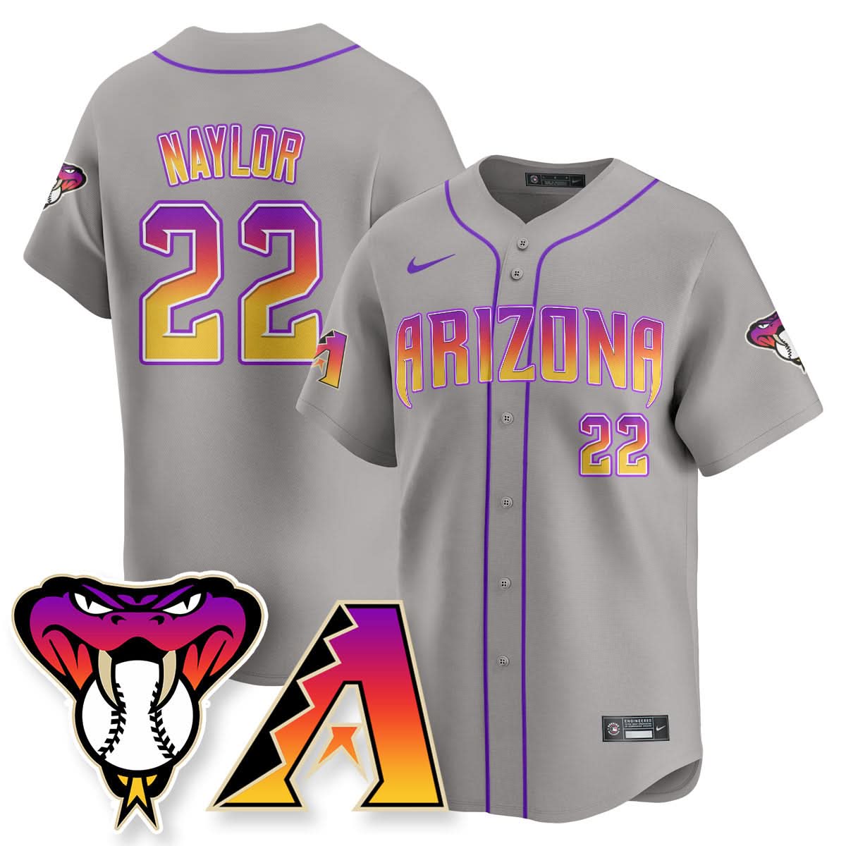 Arizona Diamondbacks 2025 City Connect Concept Jersey - All Stitched