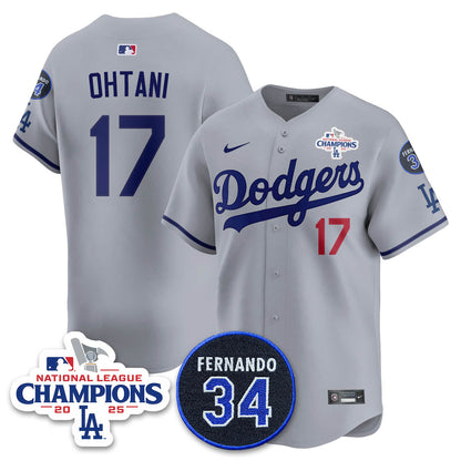 LAD 2025 NL Champions Jersey - All Stitched