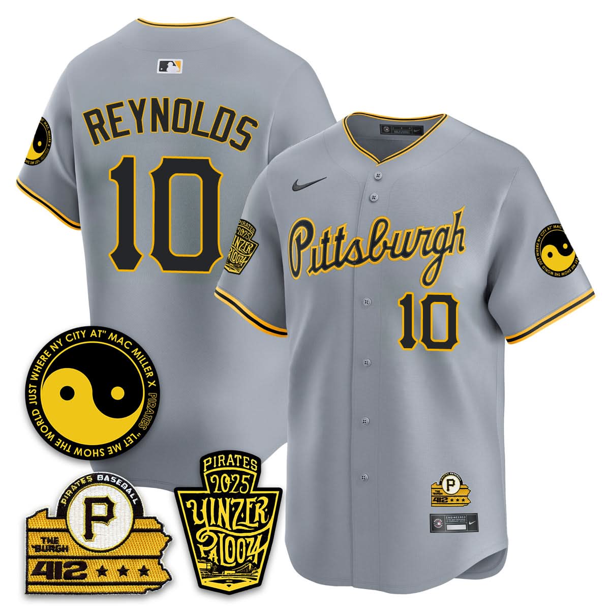 Pittsburgh Pirates Yinzerpalooza 2025 Limited Jersey - All Stitched