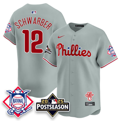 Philadelphia Phillies 2025 Postseason Jersey - All Stitched
