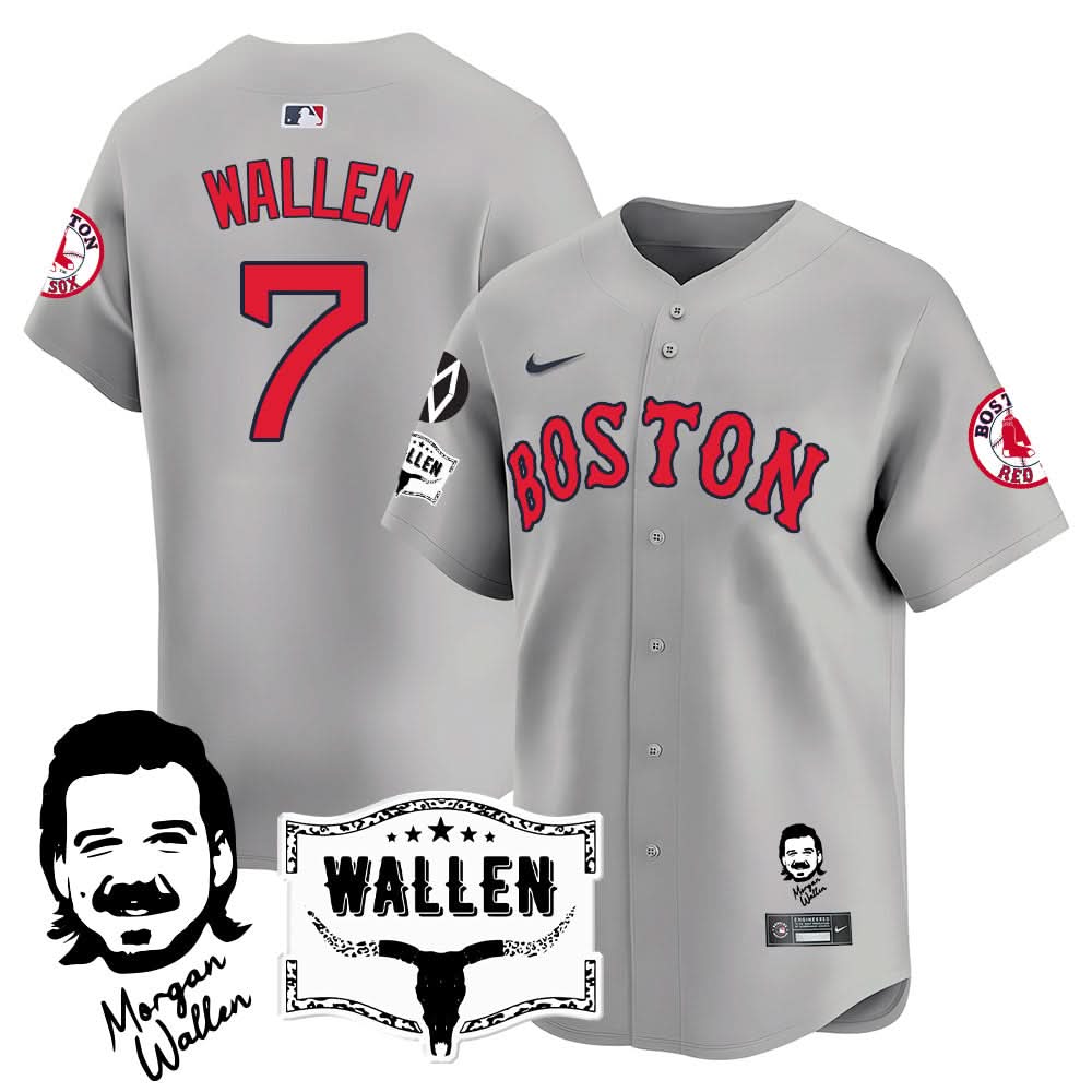 Boston Red Sox Morgan Wallen 2025 Jersey - All Stitched