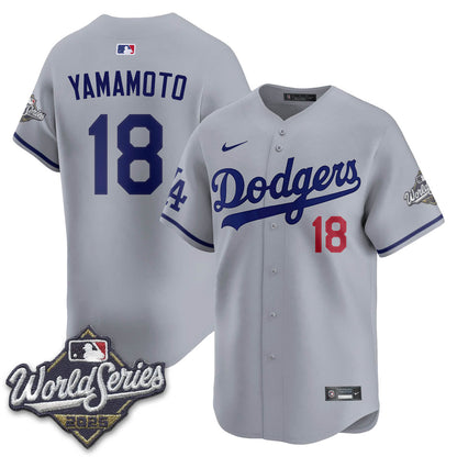 LAD 2025 World Series Jersey - All Stitched