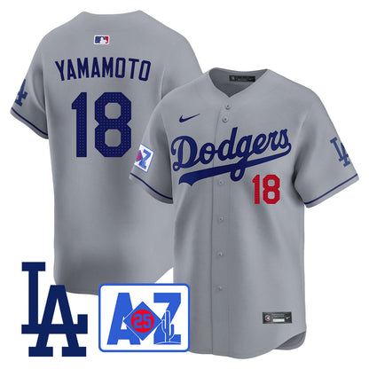 Los Angeles Dodgers 2025 Spring Training Jersey - All Stitched