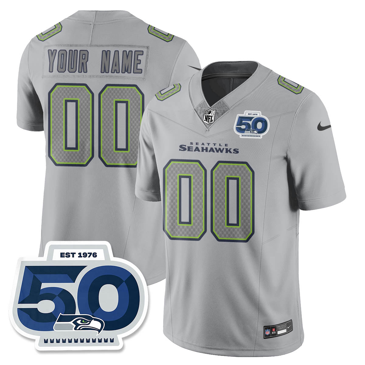 Custom SEA Atmosphere Vapor Limited Jersey - All Stitched