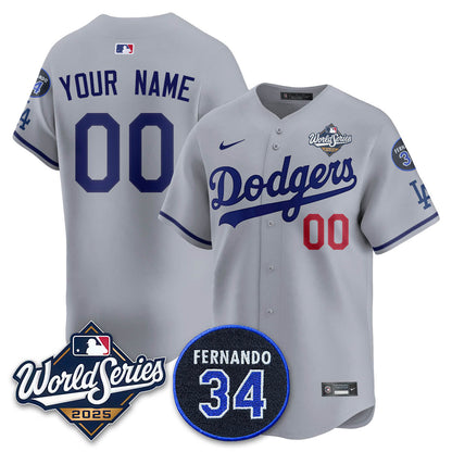 LAD 2025 National League Champions Custom Jersey - All Stitched