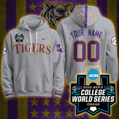 LSU Tigers 2025 World Series Limited Hoodie Personalized - All Stitched