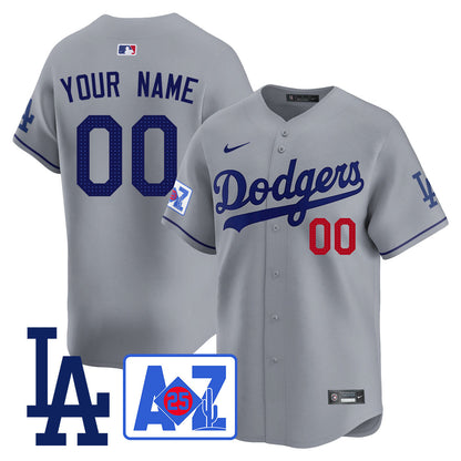 Los Angeles Dodgers 2025 Spring Training Custom Jersey - All Stitched