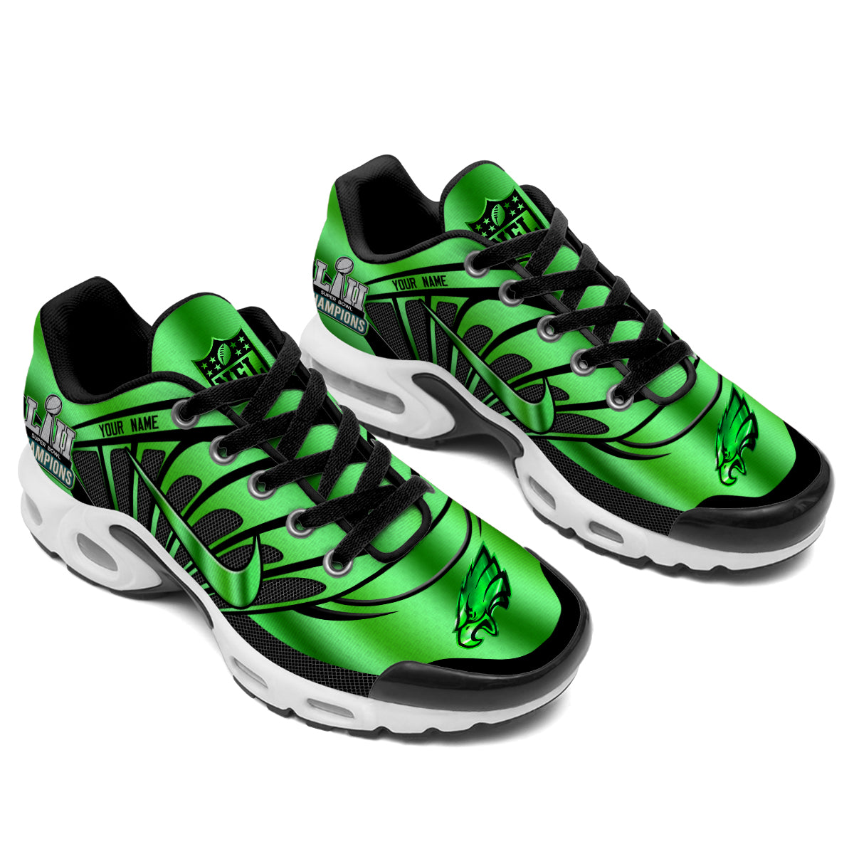Philadelphia Eagles Fangear Customized Sport Shoes
