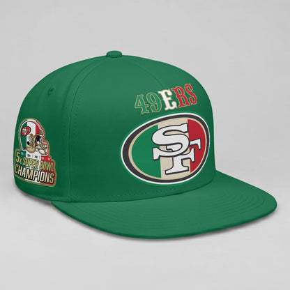 SF 80th Anniversary Mexico Edition Personalized Snapback Cap - Printed