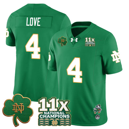 ND 11x-Time National Champions Vapor Limited Jersey