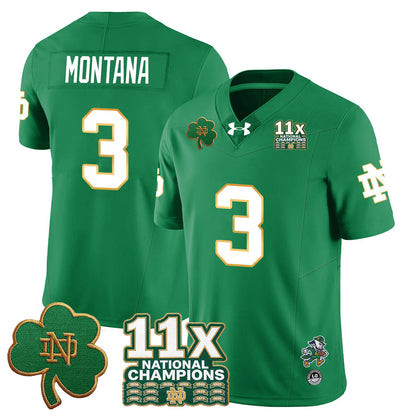 ND 11x-Time National Champions Vapor Limited Jersey