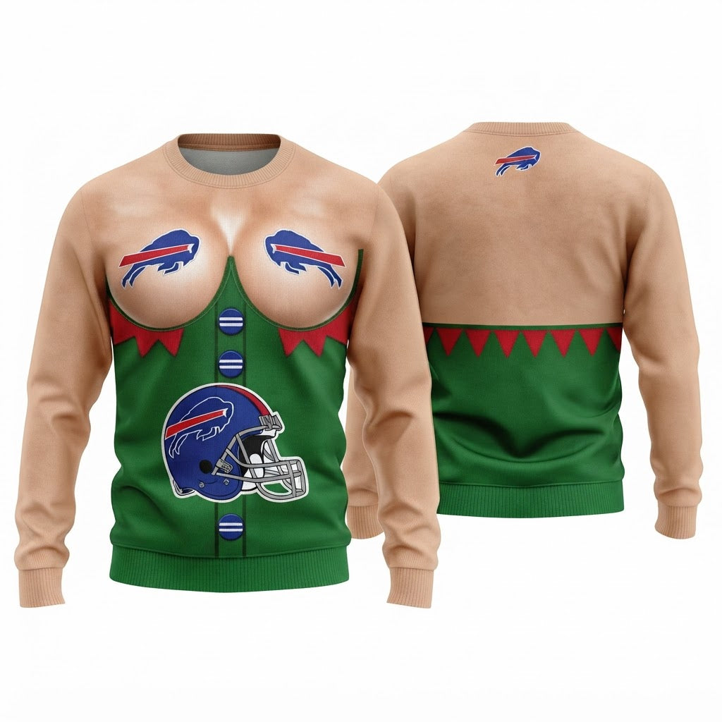 BUF Christmas Gift Ugly Sweater - Printed V2