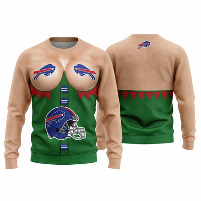 BUF Christmas Gift Ugly Sweater - Printed V2
