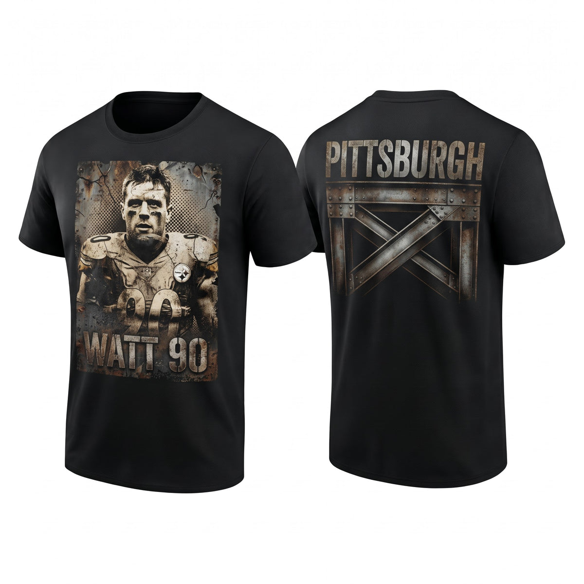 PIT TJ. Watt #90 Two Sides T-Shirt - Printed V2