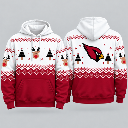 ARIZ Christmas Fleece Hoodie - Printed