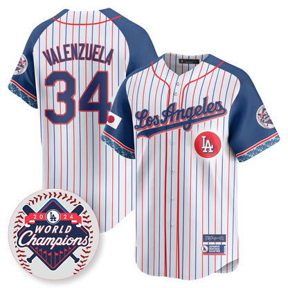Los Angeles Dodgers Japanese Heritage Night Jersey - All Stitched