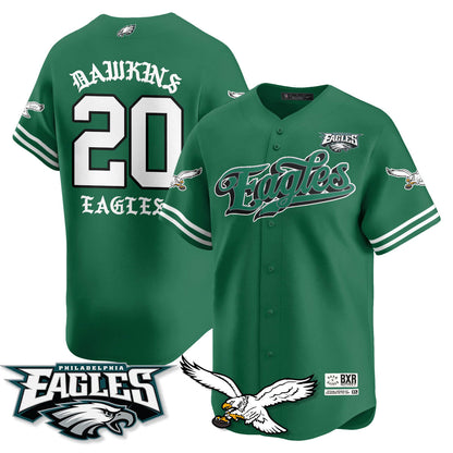 PHI Born x Raised Baseball Jersey - All Stitched