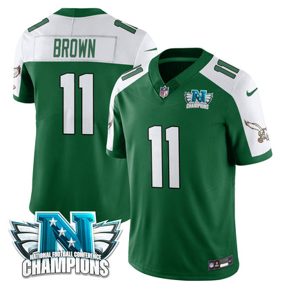 Philadelphia Eagles 2024 NFC Champion Player Jersey - All Stitched