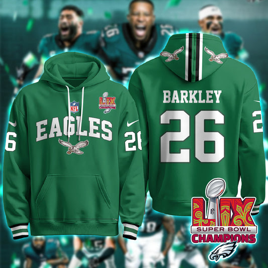 Philadelphia Eagles Super Bowl LIX Champions Hoodie