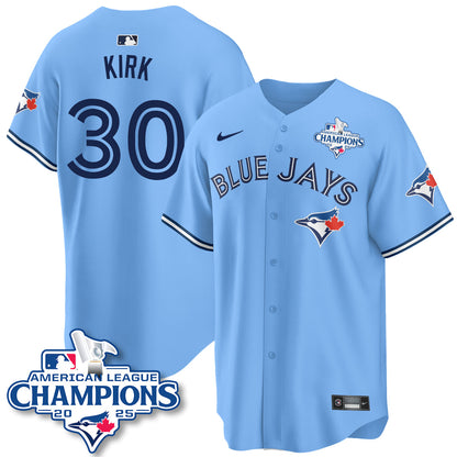 TOR 2025 American League Champions Jersey - All Stitched