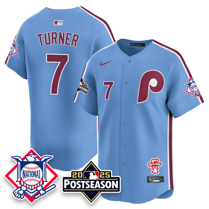 Philadelphia Phillies 2025 Postseason Jersey - All Stitched