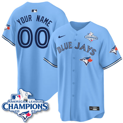 TOR 2025 American League Champions Custom Jersey - All Stitched