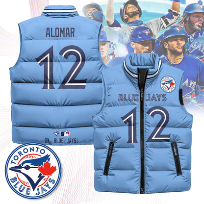 Toronto Blue Jays Unisex Puffer Vest