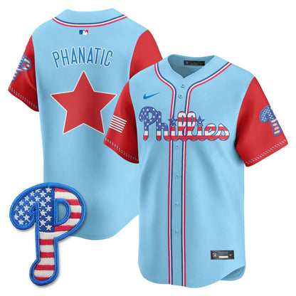Philadelphia Phillies 2025 Fourth of July Jersey - All Stitched