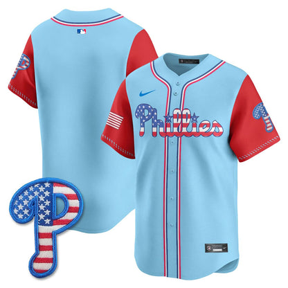Philadelphia Phillies 2025 Fourth of July Jersey - All Stitched