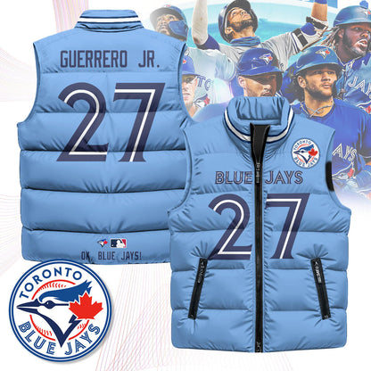 Toronto Blue Jays Unisex Puffer Vest