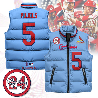 St. Louis Cardinals Unisex Puffer Vest
