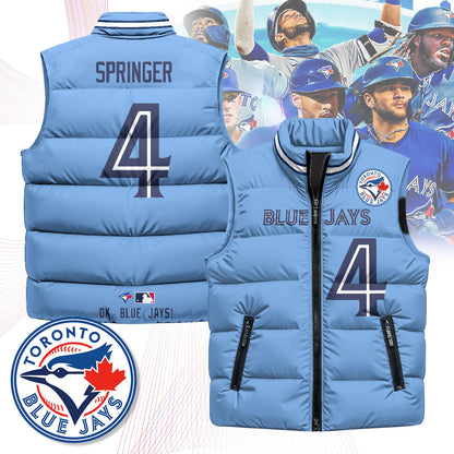 Toronto Blue Jays Unisex Puffer Vest