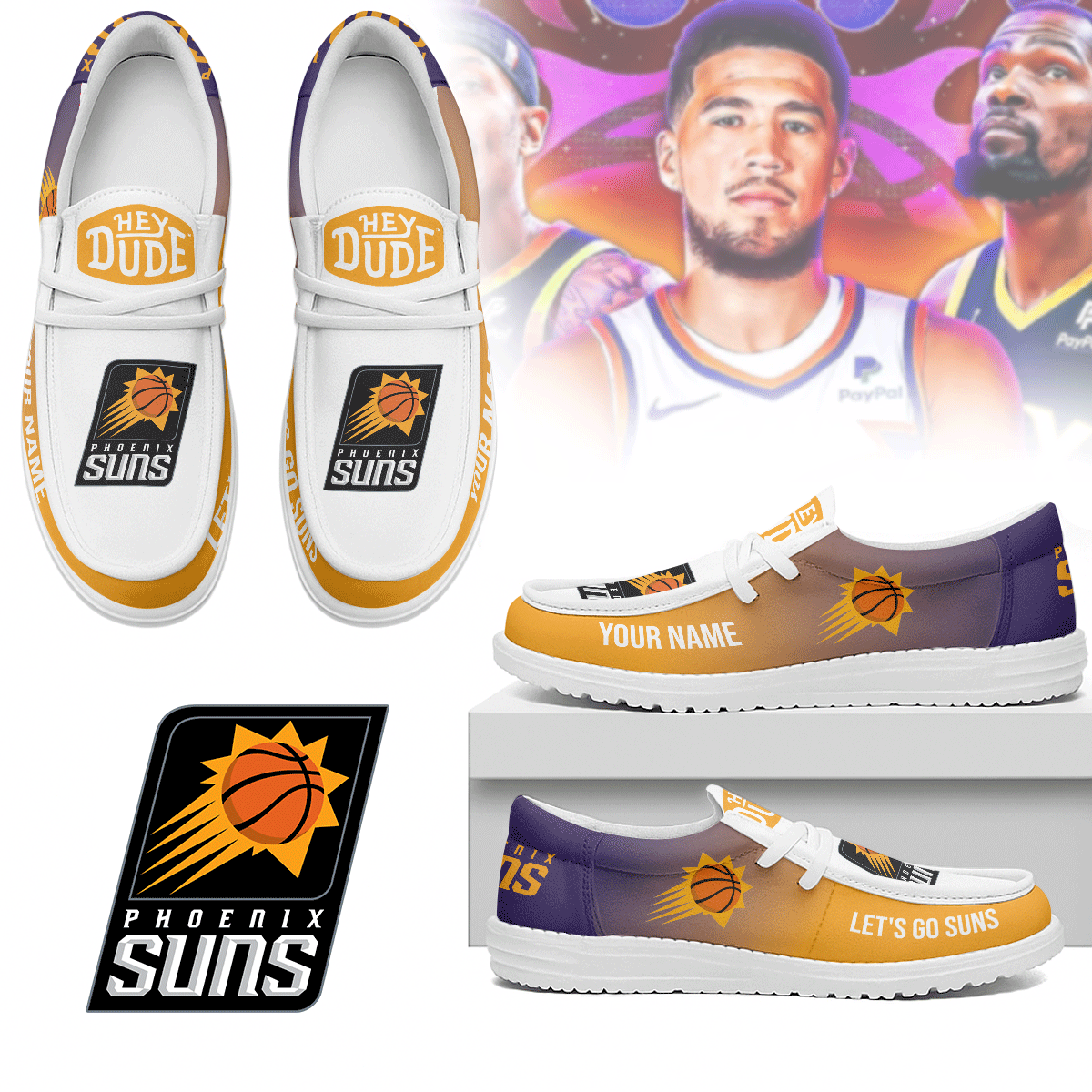 Phoenix Suns | Premium Loafer Shoes
