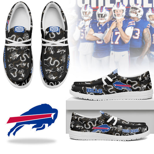Buffalo Bills Halloween Hey Dude Shoes
